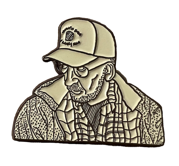 Old Timer Enamel Pin
